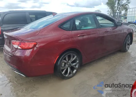 2015 Chrysler 200 S from USA, damaged, VIN 1C3CCCDG7FN514571